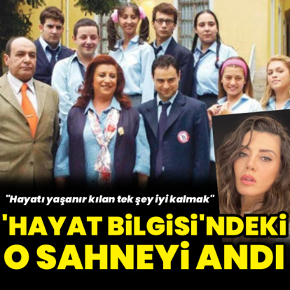 "Hayatı yaşanır kılan tek şey iyi kalmak"