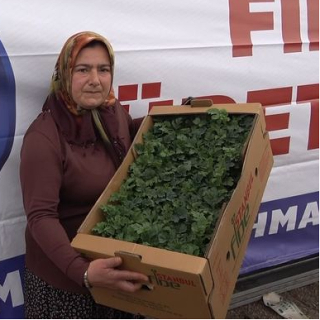 Şahinbey'de 5 milyon fide desteği