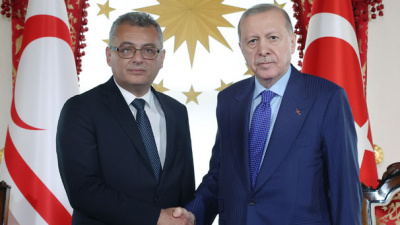 Cumhurbaşkanı Erdoğan, Erhürman ile görüştü