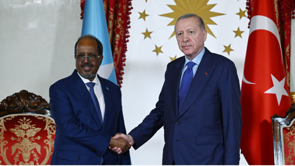 Cumhurbaşkanı Erdoğan, Somali Cumhurbaşkanı ile görüştü