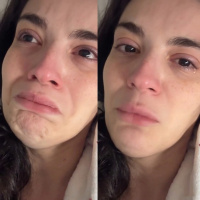 Gözyaşlarını tutamadı