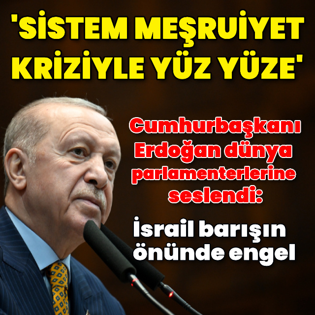 "Sistem meşruiyet kriziyle yüz yüze"