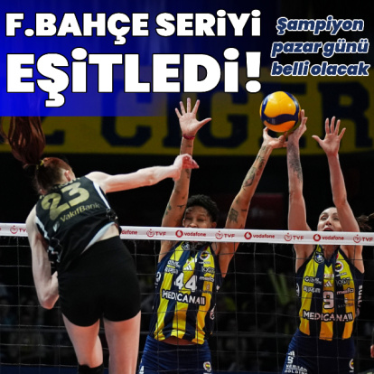 Fenerbahçe seriyi eşitledi!