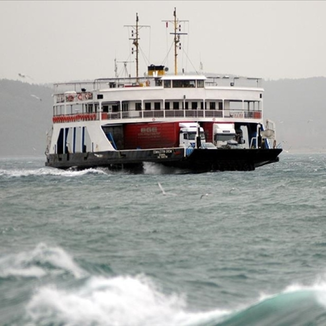 İptal olan vapur seferleri 17 Nisan