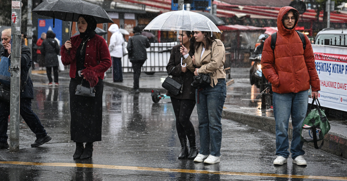 Meteoroloji Uyarıları - Sağanak Yağmur ve Fırtına
