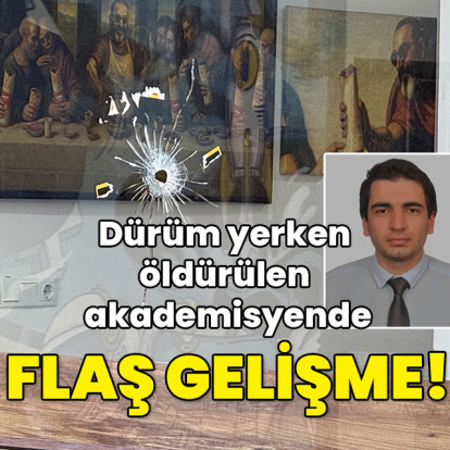 Yemek yerken akademisyen vurulup ölmüştü! Flaş gelişme!