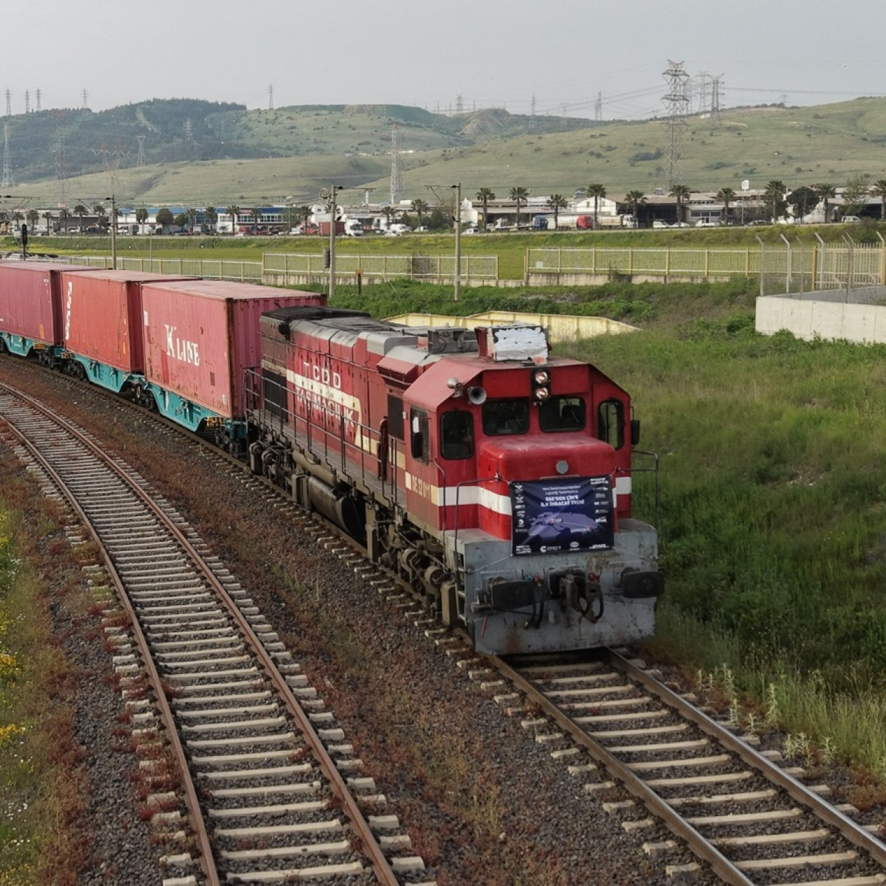 İzmir’den Şanghay’a ilk ihracat blok treni