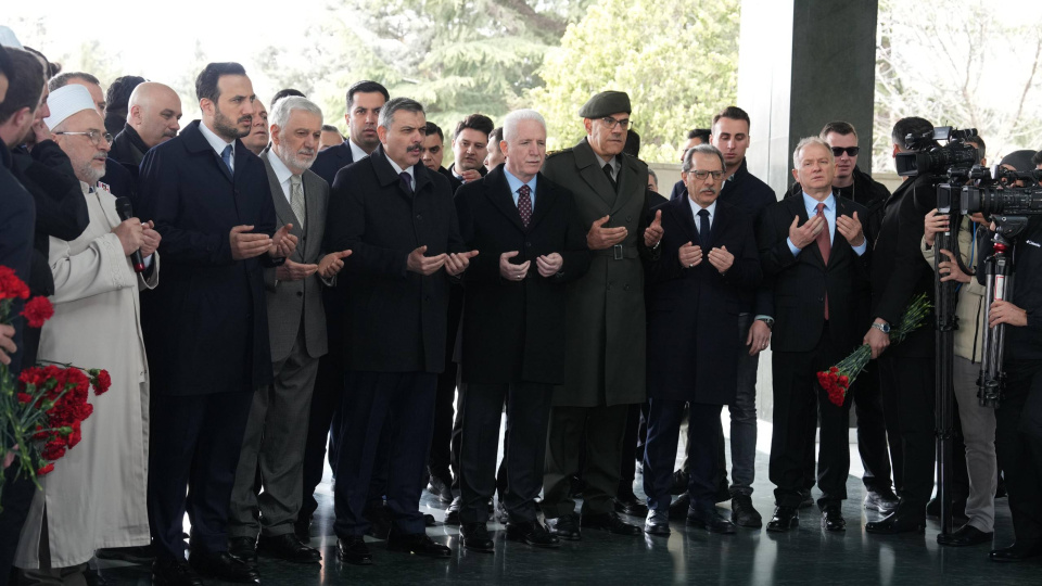 Turgut Özal için anma töreni