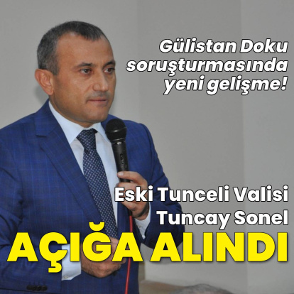 Tuncay Sonel hakkında açığa alındı