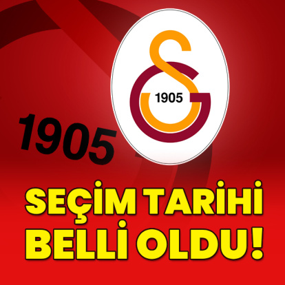 Galatasaray'da seçim tarihi belli oldu!