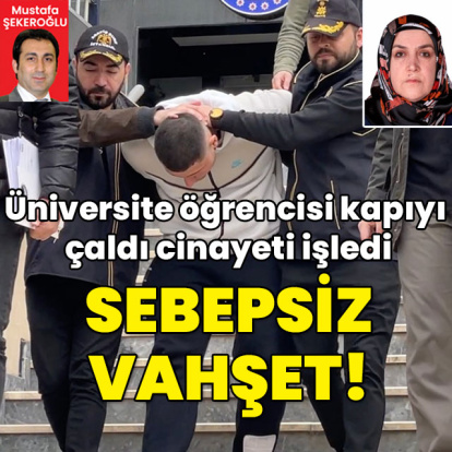 Katil zanlısı üniversite öğrencisi! Kapıyı çaldı cinayeti işledi!