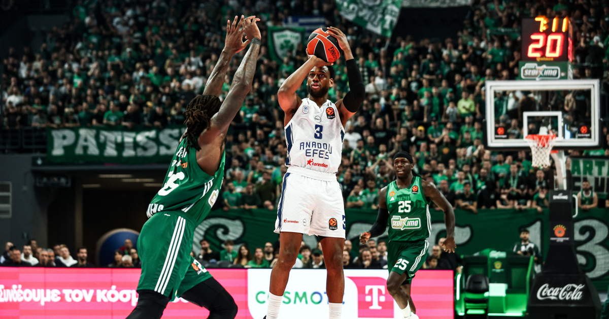 Anadolu Efes 97-62 Panathinaikos'lamağlup