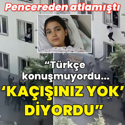 Pencereden atlayıp kurtulmuştu... "Kaçışınız yok" diyordu