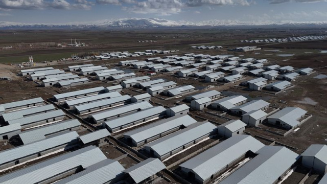 Ağrı'da 307 ahırlık projede sona gelindi