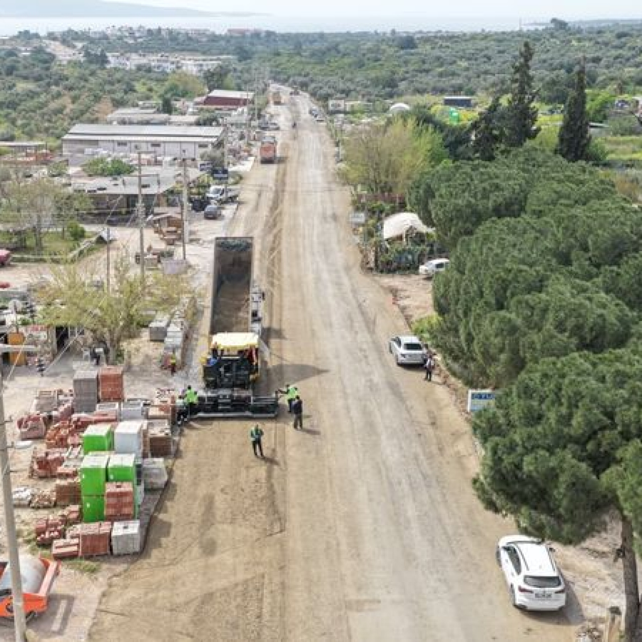 Akbük'te Ulaşım Ağının Yeniden Doğuşu: Aydın Büyükşehir'in Yatırımları Ufuk Açıyor