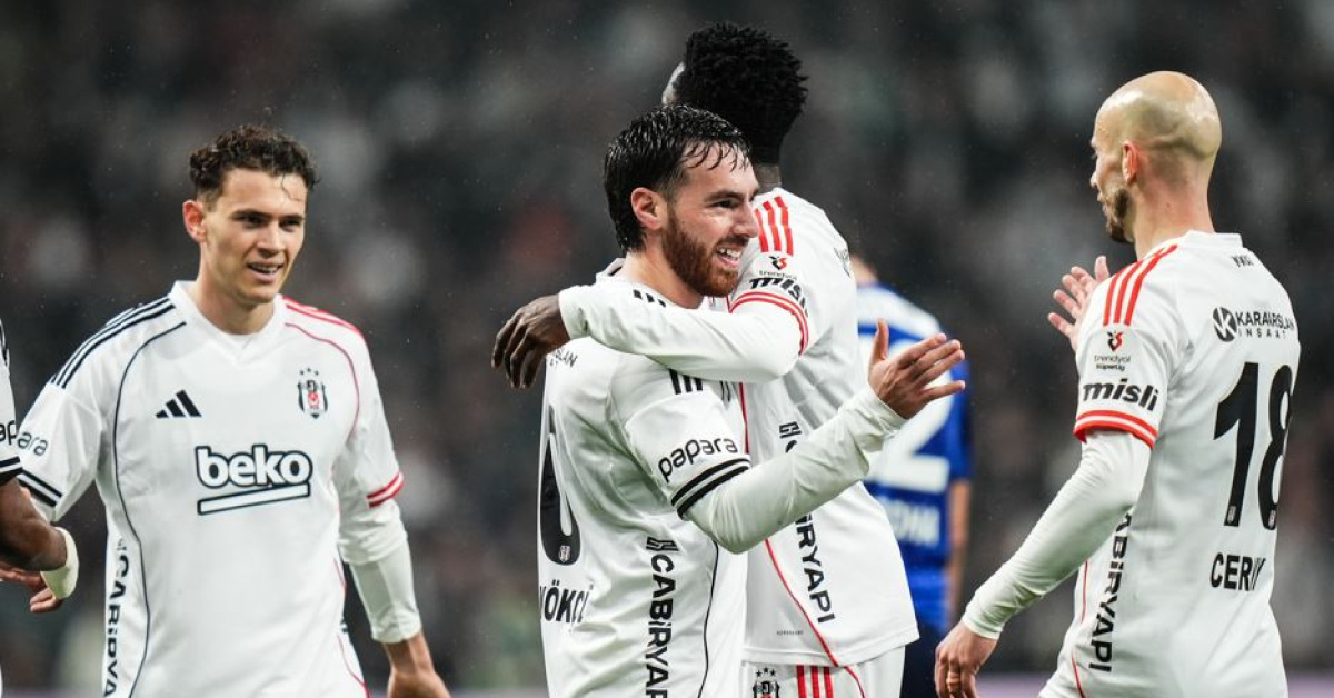 Beşiktaş-Samsunspor maçında beş oyuncu ceza sınırı