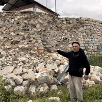 Sezar'ın "Geldim, gördüm, yendim" dediği kalede çökme yaşandı