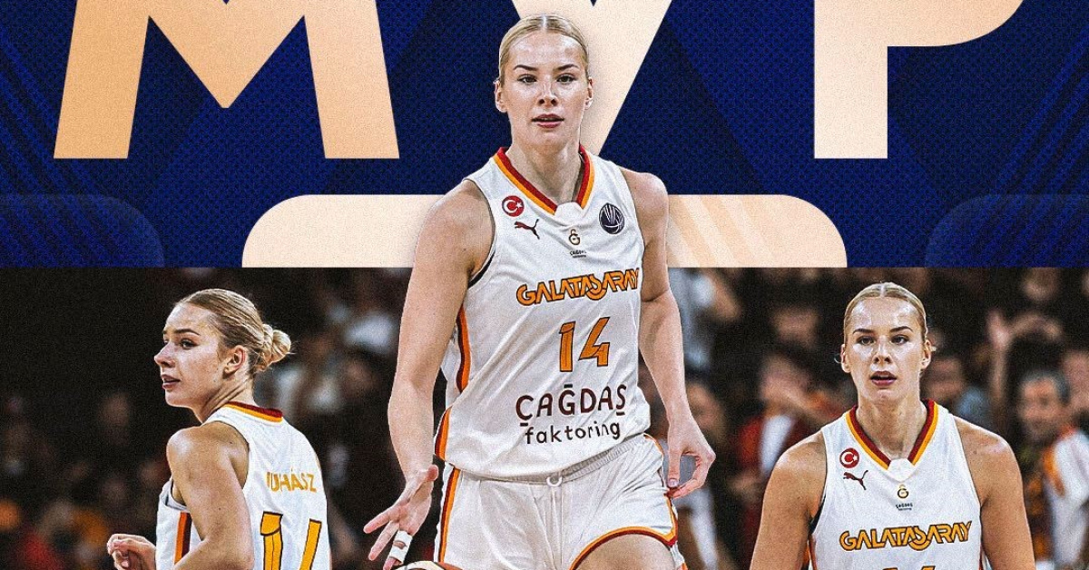 Galatasaraylı Juhasz Kadınlar EuroLeague MVP'nin oldu!