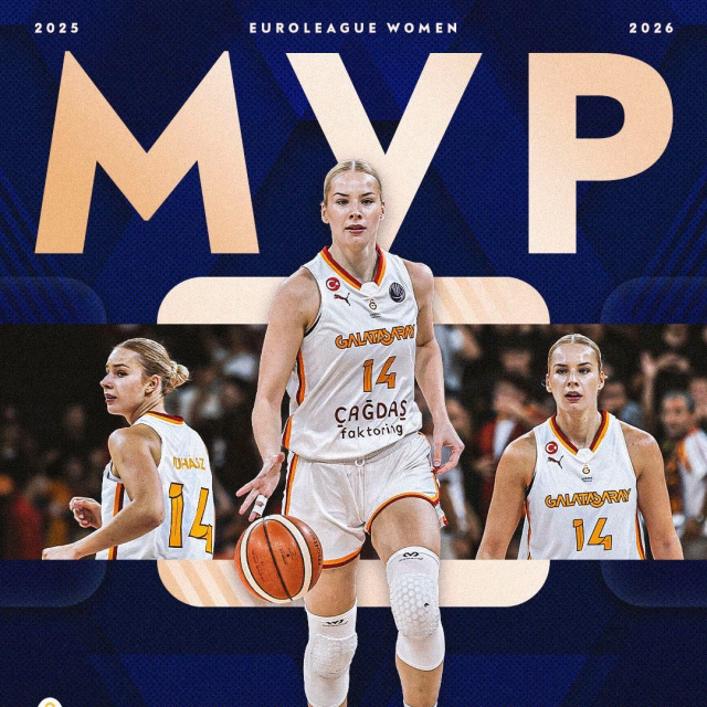 G.Saraylı Juhasz, sezonun MVP'si seçildi!