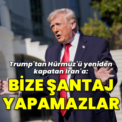 ABD Başkanı Trump: İran bize şantaj yapamaz
