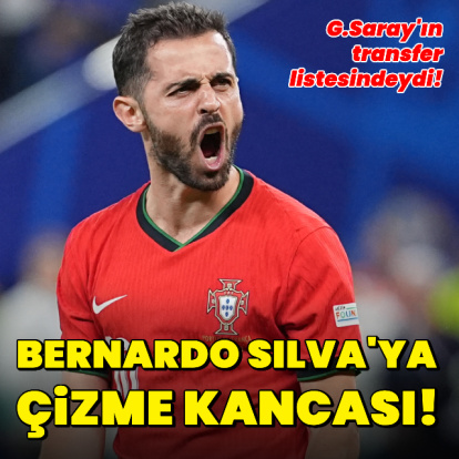 Bernardo Silva'ya Çizme kancası!