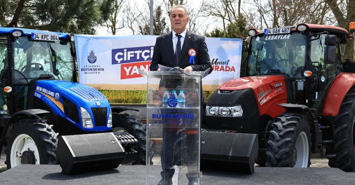 İBB'den Arnavutköy'de Çiftçilere Mazot Destekliyor