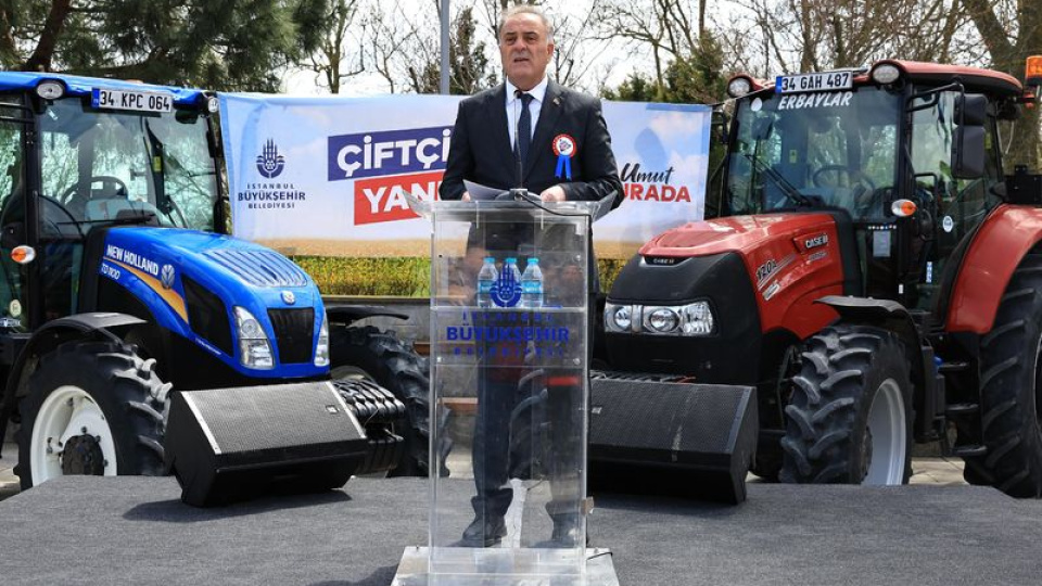 İBB'den Arnavutköy'de "Çiftçilere Mazot Desteği"