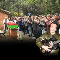 Şarkıcı Rıza Tamer'e veda