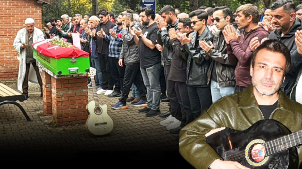 Şarkıcı Rıza Tamer'e veda