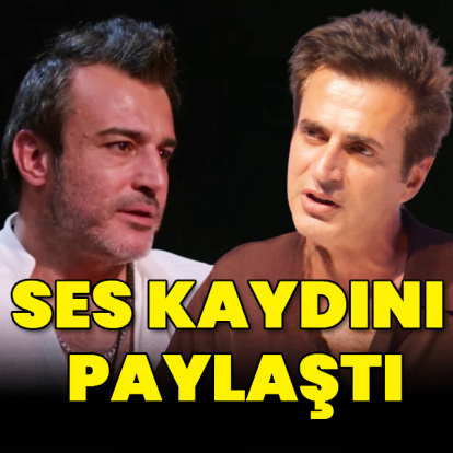 Ses kaydını paylaştı