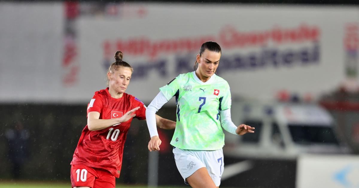 Türkiye ve İsviçre Kadınlar Futbol Maç Berabere Kaldı