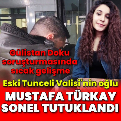 Eski Tunceli Valisinin oğlu tutuklandı