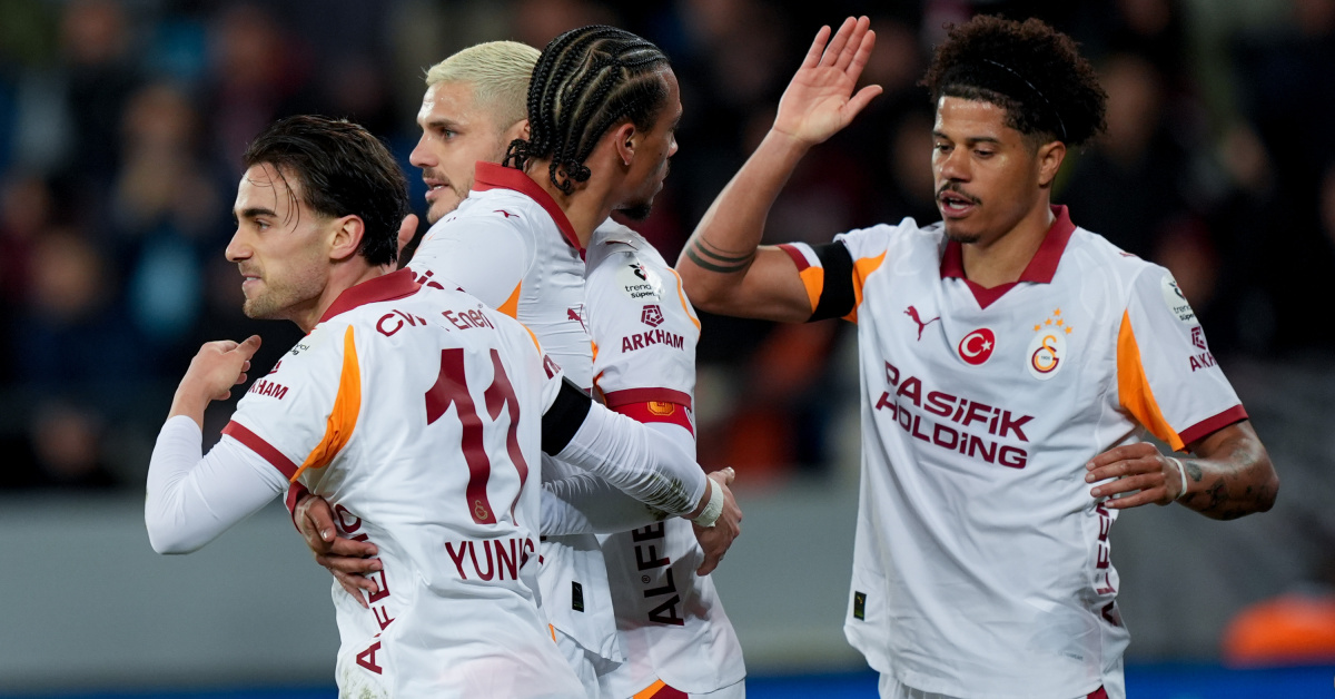 Galatasaray Natura Dünyası'yı 2-1 yenerek şampiyonluk yoluna büyük adım