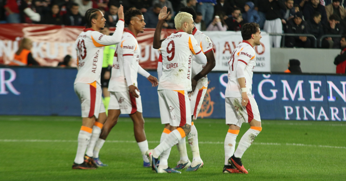 Galatasaray Ankara'yıyenerek şampiyonluk yarışı hızlandırdı