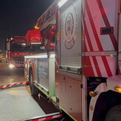 Çocuk tıp merkezinde yangın