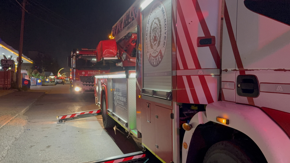 Çocuk tıp merkezinde yangın