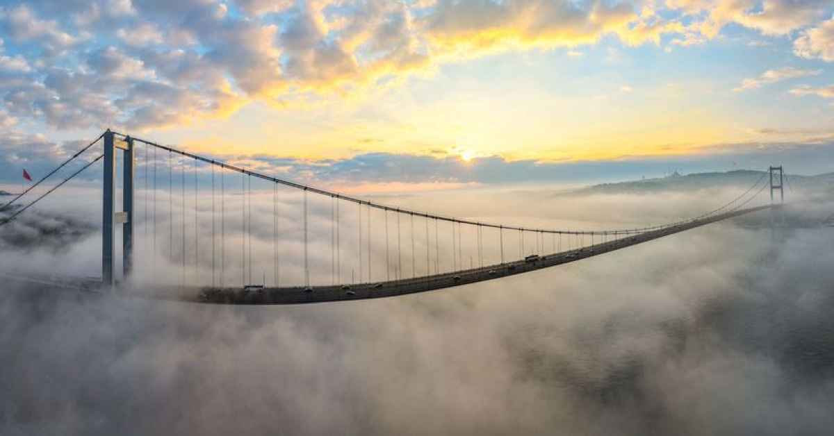 İstanbul'da Sis Etkisi - Boğaz ve Köprüler Kapalı