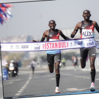 21. İstanbul Yarı Maratonu'nda zafer Matata ve Gitonga'nın
