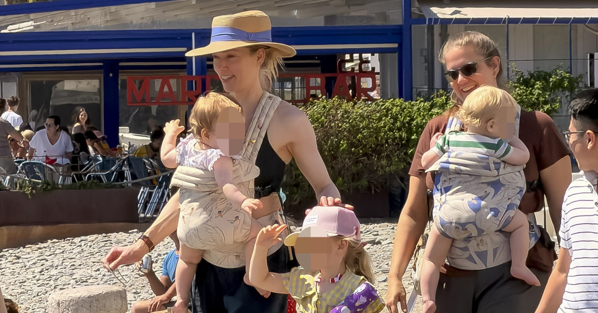 Amber Heard İspanya'da Çocuklarıyla Görüntülendi