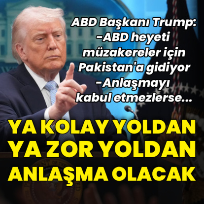 Trump: İran ile anlaşmaya varılabilir