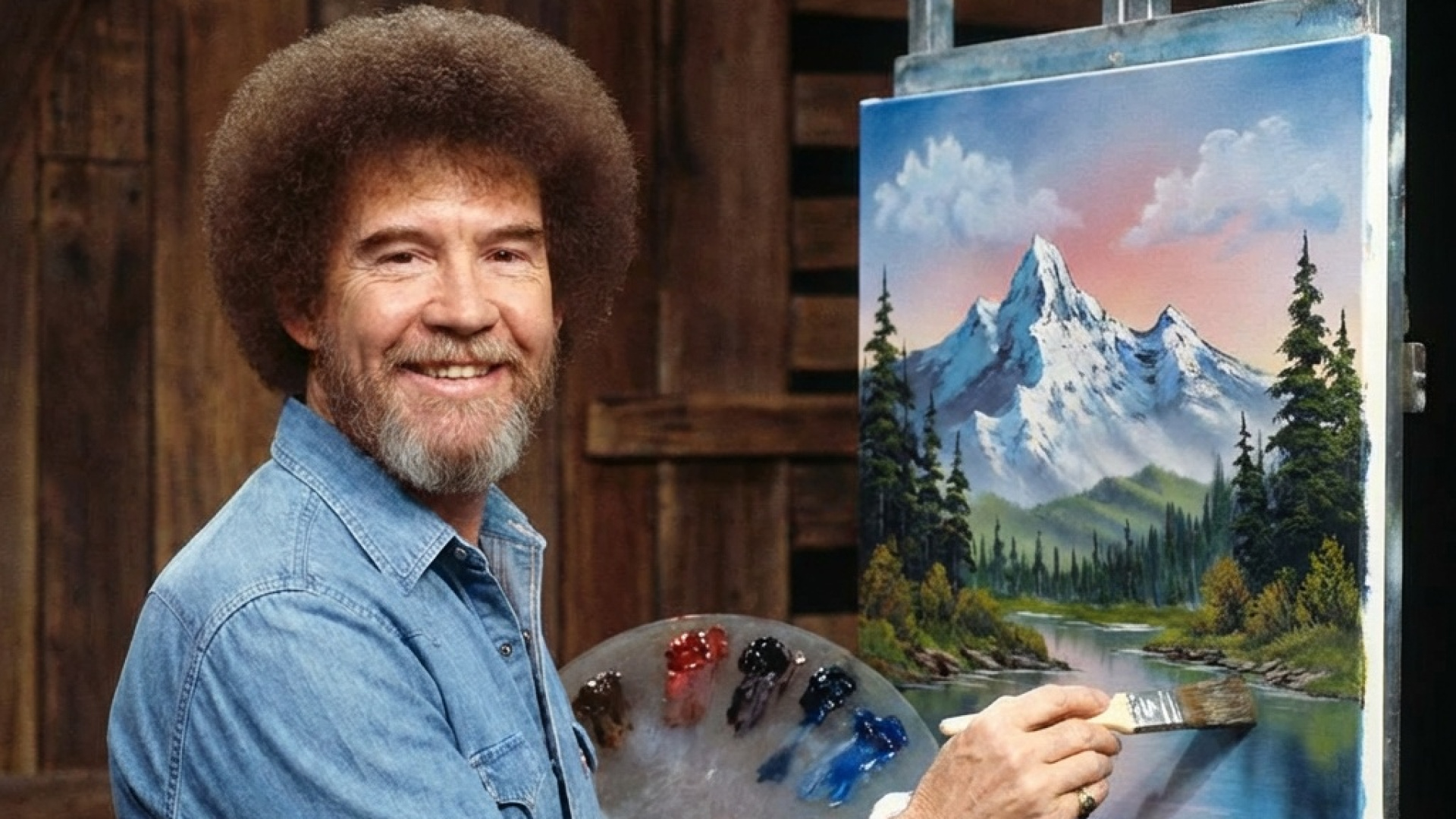 Televizyon ekranlarından milyonların kalbine dokundu: Doğa resimlerinin unutulmaz ismi Ressam Bob Ross'un hikayesi