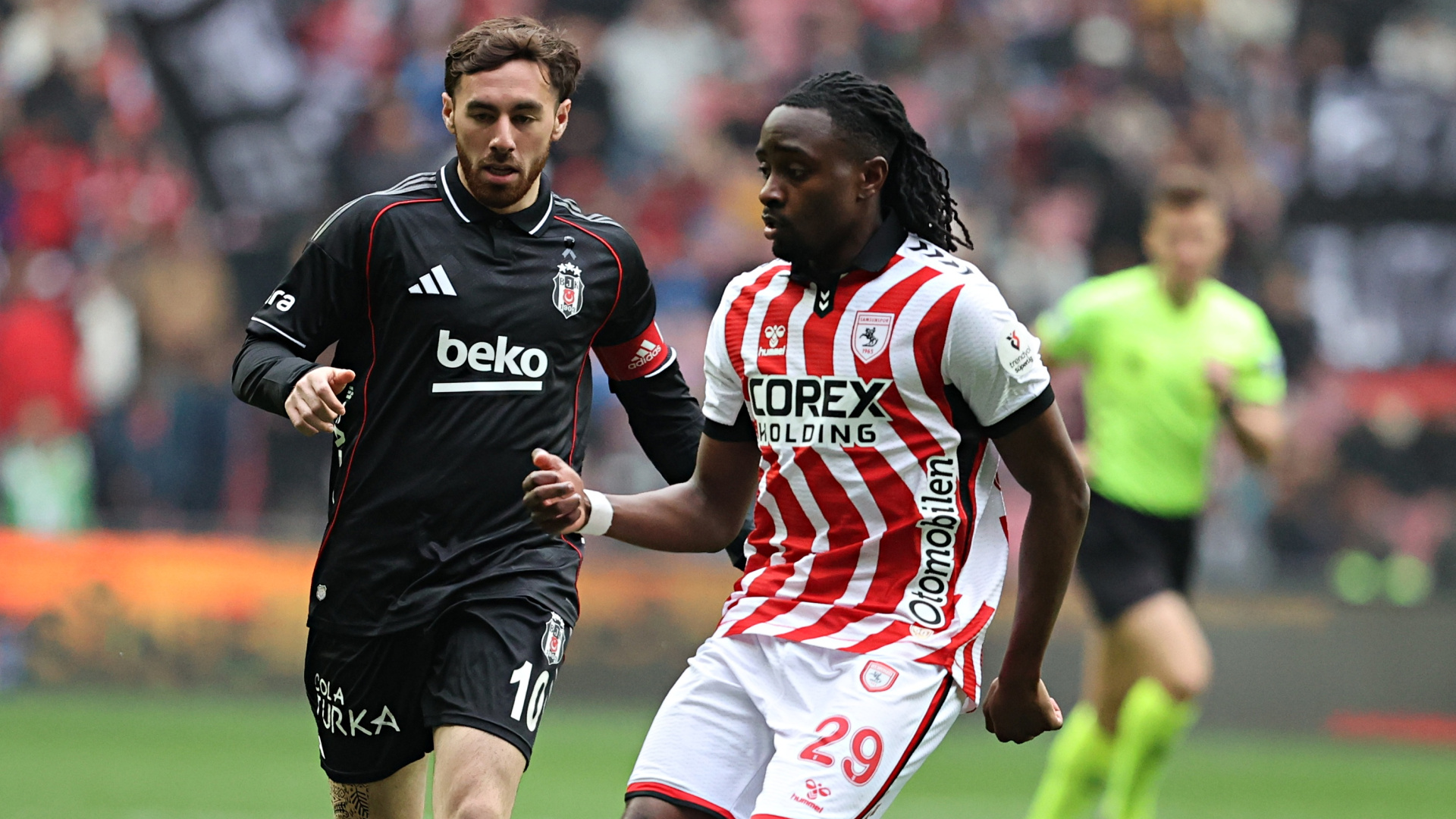 Samsunspor, Süper Lig'de Beşiktaş'ı 2-1 Mağlup Etti