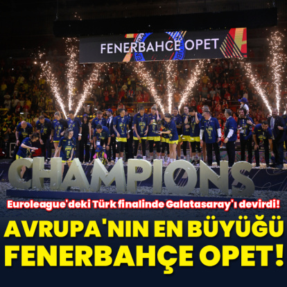 Kadınlar Euroleague şampiyonu Fenerbahçe Opet!