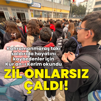 Zil onlarsız çaldı!
