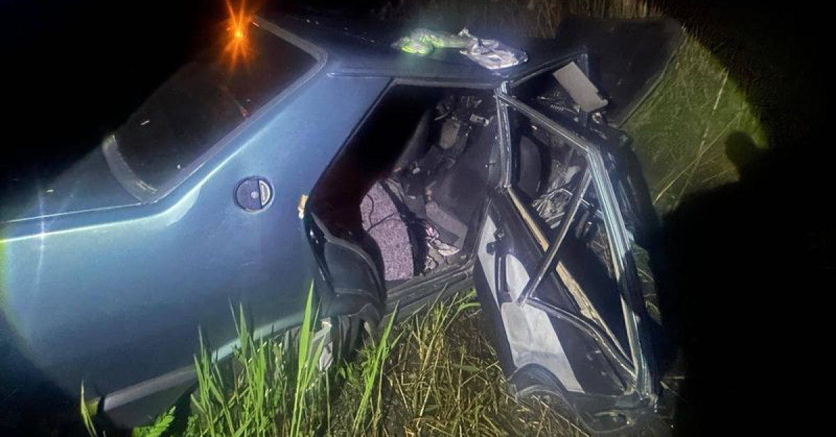 Manisa'da Otomobil Kanala Uçtu, 2 Ölü, 5 Yaralı