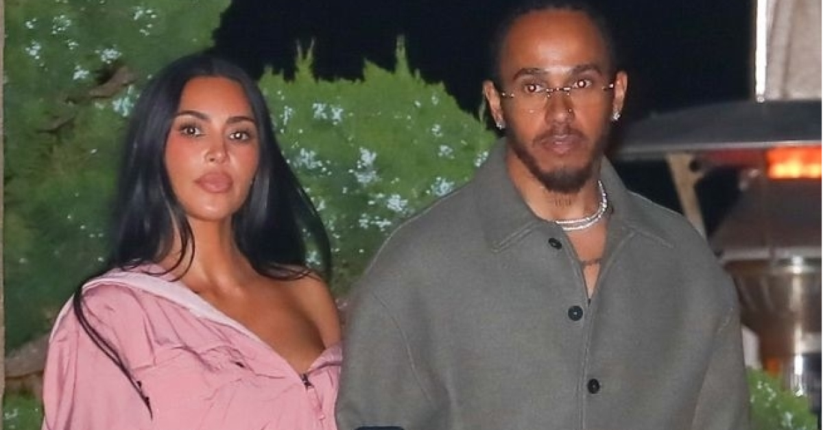 Kim Kardashian ve Lewis Hamilton Romantik Gece