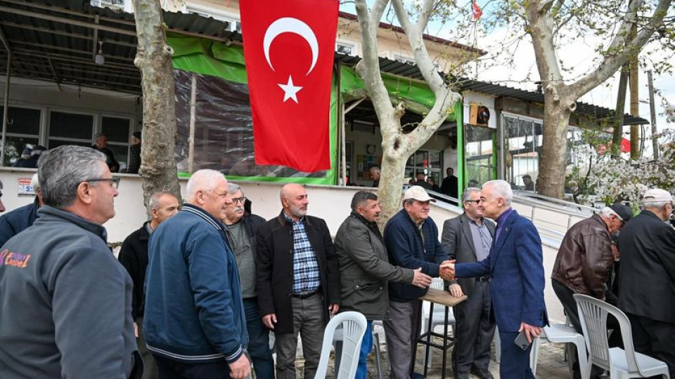 Vali Turan, yağmur ve şükür duasına katıldı