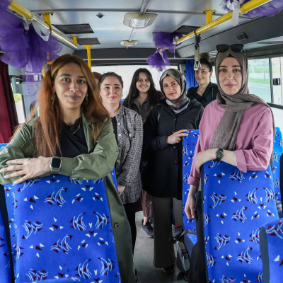 Diyarbakır'da kadın otobüs şoförleri artıyor