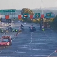 Genç doktorun öldüğü kazada dehşet görüntü!