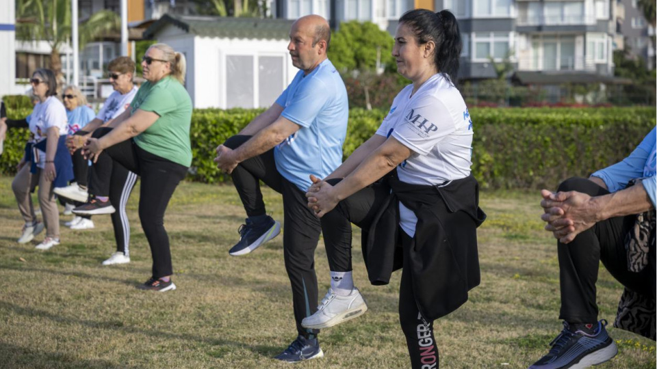 Mersin Büyükşehir'den "Sabah Sporu"